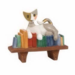 Tutti i miei libri Figur aus Porzellan